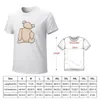 Polos masculinos UCSD Bear T-shirt Tops Sweat Summer Cute Mens Funny T-Shirts