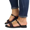 Sandaler damer skor sommar boho mode rhinestone wedge casual open toe