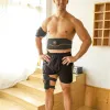 Relaksacja ABS Stymulator mięśni stymulacja mięśni stymulacja taśmer EMS stymulujący pasy tonowania brzucha trening