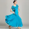 Sceniczne sukienki balowe Waltz do tańca ubrania sukienki Foxtrot taniec nowoczesne kostiumy
