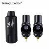 Tondeuse Kit de tatouage sans fil ensemble de machine de tatouage rotatif Lcd numérique Mini alimentation 1500 mah batterie Rca connecter outils de maquillage permanents