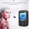 Oyuncular Ruizu X50 8GB 1.5in MP3 MP4 Player HiFi Kayıpsız Ses Kalitesi BT Pedometresi TF Kart FM Radyo Kayıt E -Kitap Zaman Takvimi