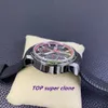 V7F Funkcja rozrządu zegarek 7750 Średnica ruchu 44 mm grubość 14 mm stalowa zegarek obudowa naturalna guma Sapphire Crystal Glass Waterproof