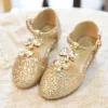 Baskets Golden Strass Filles Princesse Chaussures MODE Designer Enfants Chaussures Plat Enfant Bébé Filles Casual Chaussures Souples Baskets pour Les Filles