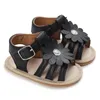 First Walkers Fashion Infant Baby Girl Walker Shoes Floral Leather Soft Sandals Walking Summer Flat Kids Birthday Gift Non-slip