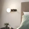 Wandlamp Moderne Led-leeslampen Armatuur El Slaapkamer Blaker Licht Nachtkastje Opbergverlichting Armatuur Nordic Meerdere