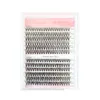 Falska ögonfransar Lash -kluster Enskilda fransar i BK DIY Eyelash Extension 30p 40p C D Curl ympat hår 3D Simation False Eyelahes F DH6QO