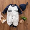 新生児の男の子の服をセット帽子ブティックブティック幼児の衣装幼児秋の衣類キッズコスチューム0 3 6 9 12 24か月