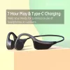 Players Bone Conduction Headphones MP3 Player Builtin 16G Memory Bluetooth Open Ear Safe Headphones with CVC6.0 Mic for Running Cycling