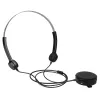 Headphones Bone Conduction Headsets Gift for Grand-Parent Headphones Stéréo Sound Pickup Aux dans les écouteurs pour entendre des difficultés de personnes