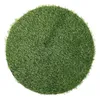 Fleurs décoratives Couverture de trou d'homme Décoration Table des narmes de table de la pelouse Fake Grass Tapis artificiel pour le tapis en plastique de patio