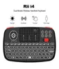 Rii i4 Mini Teclado Bluetooth 24 GHz Modos Duplos Portátil Fingerboard Retroiluminado Mouse Touchpad Controle Remoto para Windows Android 212169503