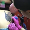 Пистолеты Профессиональные Dragonhawk Extreme Tattoo Rotary Hine Набор для татуировок Набор игл с ЖК-дисплеем Набор принадлежностей для татуировки