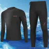 Ternos de mergulho oulylan 1.5mm homens wetsuit neoprene subaquático surf caça submarina jaqueta calças roupas terno molhado para mulher