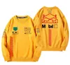 Sweat-shirt de course F1 à col rond, équipe de printemps et d'automne, même style, personnalisation, 2024