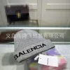 Projektant Baleciagas Cap Hat Paris Classic Fashion Brand Knitted Hat Wysokiej jakości litera zima nowe męskie i damskie ciepłe wełniane kapelusz zimny kapelusz