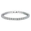 Link Bracelets Rows Full Spring Crystal From Austrian Fashion Ladies Bracelet Gifts Christmas