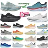 Bondi 8 Hombres Zapatos para correr Diseñador Casual Mujer Zapatos deportivos ocasionales Suela gruesa Amortiguación elástica Pareja al aire libre Fitness Zapatillas de tenis