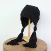 Berets Automne Winter Oree Protection Hat à tassements à tricot à tricot chaud