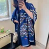 Luxury pring summer silk scarf for woman classic designer style 100% silk travel beach scarves 180*90cm big size women shawl wrap