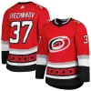 Achetez des maillots de hockey personnalisés des Hurricanes de Caroline 74 Jaccob Slavin Andrei Svechnikov Teuvo Teravainen Jalen Chatfield Dylan Coghlan Maxime Loie Pyotr Kochetkov Staal