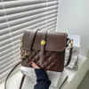 حقيبة Crossbody الأنثوية الأنيقة 2021 أزياء جديدة عالية الجودة بو الجلود المصممة لسلسلة حقيبة اليد سلسلة الكتف Bag2001