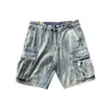 Men's Shorts Denim shorts mens summer jeans Korean fashion clothing knee length street clothing Bermuda 2023 new J240228