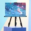 Clipboards Artist Art Easel Painting Stand for Drawing Painting Portable Adjustable Metal Sketch Foldable Travel School Art Supplies