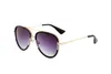 0062 Lunettes de soleil européennes rétro rectangulaires à la mode hommes femmes lunettes de soleil de créateur