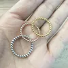 Bagues de cluster 925 Sterling Silver Nuages éternels Bague empilable compatible avec les bijoux originaux européens Charms Perles