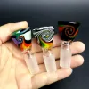 Wag Bowl Piece 14mm Male Slide Bowl Smoking Accessories Thick Glass Bowl Head for Bong Water Bong Slide Heady Water Pipe Slide Bowl 11 LL