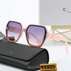 Fashion Sunglasses for Women Men Designer Summer Goggle Shades Polarized Eyeglasses Big Frame Black Vintage Oversized Sun Glasses of Women Male Glasses 018W