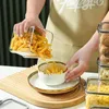 Bottiglie di stoccaggio da cucina con barattoli sigillati sfusi contenitori dispensa coperchio scatola organizer bottiglia impilabile per cereali alimentari multicereali