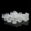 Oil 500/1000 Pcs Disposable Microblading Steady Plastic Tattoo Ink Cups 4 Sizes Permanent Makeup Pigment Clear Holder Container Cap