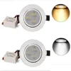 Downlights 9W 12W Led Downlight Regulable Cálido Puro Blanco Frío Lámpara Empotrada Luz De Punto Ac85-265V274A Luces De Entrega De Gotas Iluminación Ind Dh5Cg