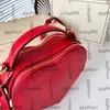 Frankrijk damesontwerper hart Valentijnsdag cosmetische kast doos tassen bovenste handgreep lederen band crossbody schouder ijdelheid handtassen multi pochette 18x14.5 cm