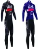 2023 UAE 팀 사이클링 저지 20D BICYLE 재킷 바지 MTB 겨울 Maillot Thermal Fleece 내리막 길 프로 산악 자전거 의류 소송 9267531
