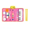 Tappetino musicale per pianoforte Utili modalità multiple Colori brillanti Tappetino da ballo per tastiera per bambini Regalo per bambini 240226