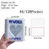 Söt fotoalbum Mini Photocard Holder Book Collect Kpop Album Binder 36/64/128 Pockets