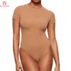 GUUDIA Super dehnbar, superelastisch, KDS-Shapewear, bequemer Shaper, Overall, Body Shaper, Kurzarm-Bodys, offener Schritt, 240220