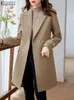 ZANZEA Vrouwen Elegante Effen Lange Jas Herfst Revers Kraag Blazer Mode Lange Mouw Jasje Casual Losse Knoppen Outwears 240219