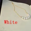 11-12mm Color Baroque Pearl Necklace 18 K Gold Classic Luxury Chic Party Handmade 240220
