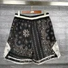 Shorts masculinos Fasion malha retalhos homens mulheres cordão vintage roupas por atacado