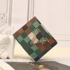 Högkvalitativ designer plånbok för herrplånbokskorthållare mode lyxiga kvinnor plånbok retro handväska för män plånbok klassisk mynt handväska berömd