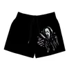 2024 new Mens Shorts Screan Ghost Y2k Gym 3D Print Basketball Quick Dry Swimming Breathable Tracksuit Outdoor Sports