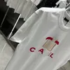 Erkekler Tasarımcı Giyim Ünlü T-Shirt Mektubu Baskılı Yuvarlak Boyun Saf Pamuk Kısa Kol Siyah Beyaz Moda Normal Edition Sıradan Erkek ve Kadın Tees