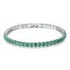 Link Bracelets Rows Full Spring Crystal From Austrian Fashion Ladies Bracelet Gifts Christmas