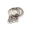 300 stks Antiek Zilver Legering Sleutelhanger Voor Sieraden Maken Autosleutel Ring DIY Accessoires2275