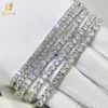 Hiphop Sieraden Bling Diamond Tennis Chain 3mm 4mm 5mm 1 Rij Cz 18k Vergulde Iced out Tennis Ketting voor Vrouwen