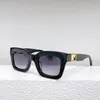 Designer Retro Sunglasses Acetate Fiber Metal Oval Frame V4118 Womens High end Sunglasses Driving Beach Radiation Protection Sunglasses